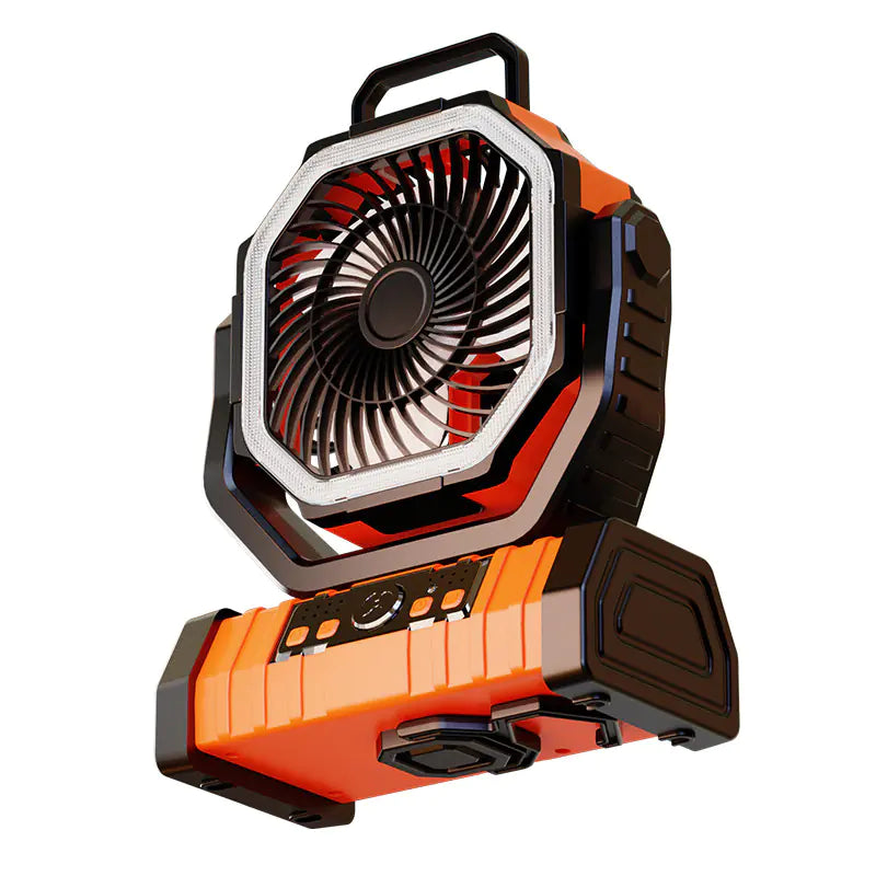 New Outdoor Camping Fan with Night Light & Remote