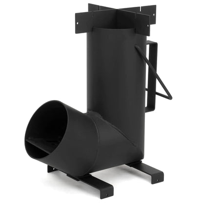 Stanbroil Camping Rocket Stove for Outdoor Cooking Portable Wood Burning Stove for Backyard Camp Cooking and Emergency Situations